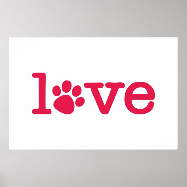 Pet love poster (Front)