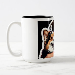 Pet love Two-Tone coffee mug