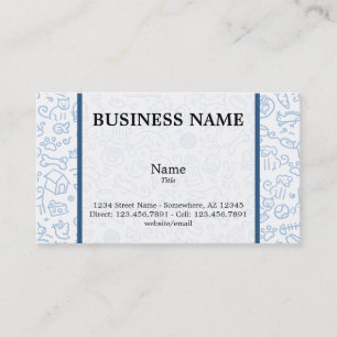 Pet Lover Business Card - Customised