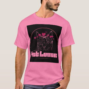 Pet Lover Cat SVG PNG PDF Cute Cat Sublimation Shi T-Shirt