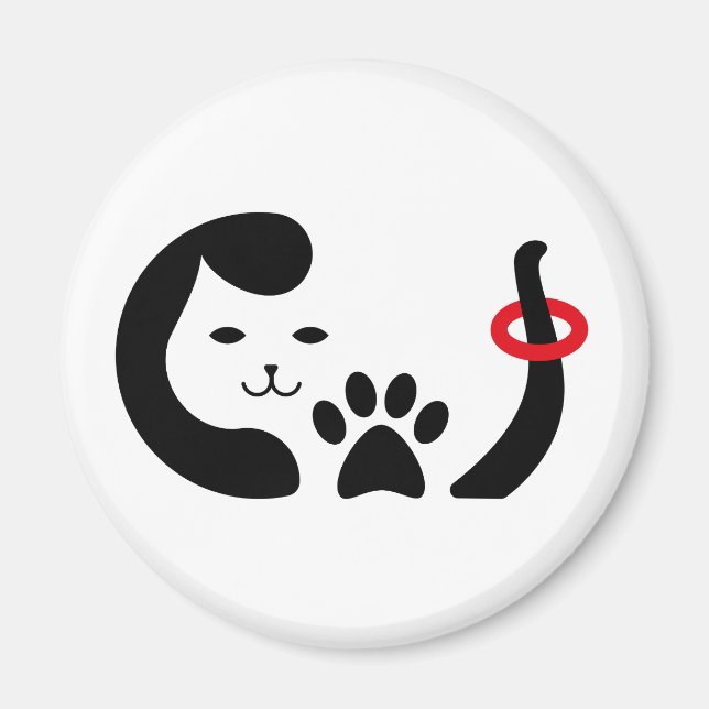 Pet Lover felling Magnet (Front)