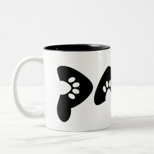 Pet Lover felling Two-Tone Coffee Mug