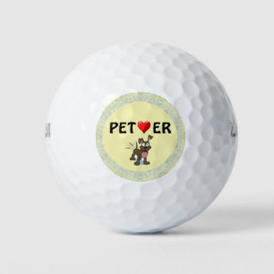 Pet Lover Golf Ball