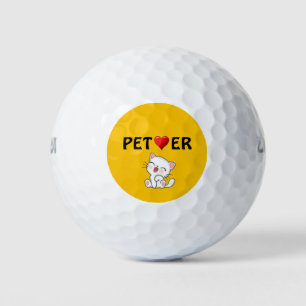 Pet Lover Golf Ball