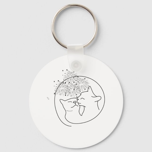 Pet Lover Key Ring (Front)
