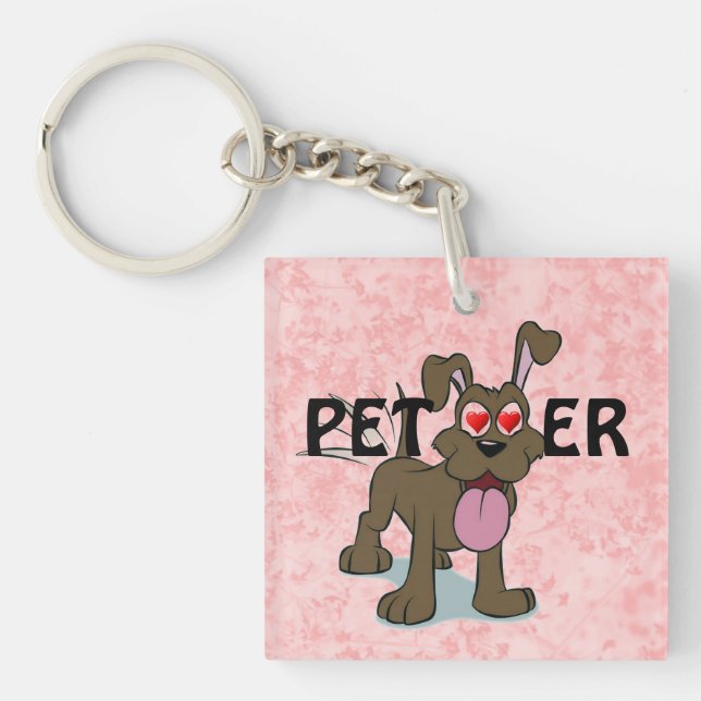Pet Lover Keychain (Front)