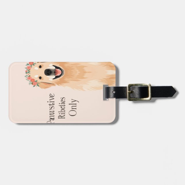 pet lover luggage tag (Front Horizontal)