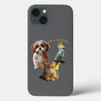 Pet Lover of Fur & Feathers Dog, Cat, and Bird URM