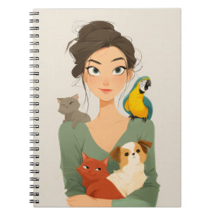 Pet Lover’s Cozy Portrait Notebook
