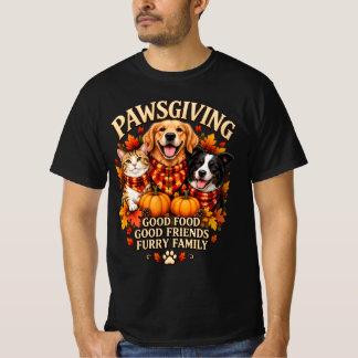 Pet Lover Thanksgiving Custom Family Men Women Kid T-Shirt