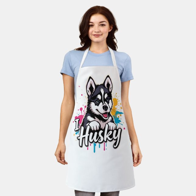 Pet lovers  apron (Worn)