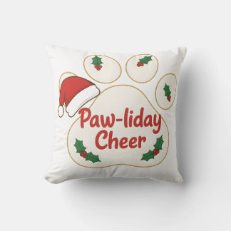Pet lovers’ favorite — a paw print cushion