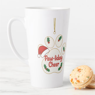 Pet lovers’ favorite — a paw print latte mug