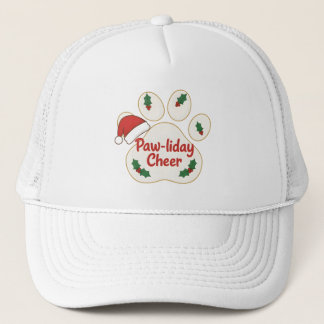 Pet lovers’ favorite — a paw print trucker hat