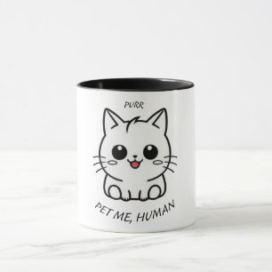 Pet Me Human Mug