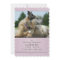 Pet Memorial Card 3.5" x 5" - Pink Modern Photo