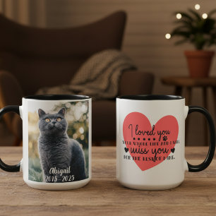 Pet Memorial Cat Sympathy Gift  Mug