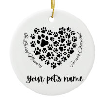 Pet Memorial Ceramic Ornament