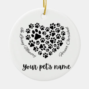 Pet Memorial Ceramic Ornament