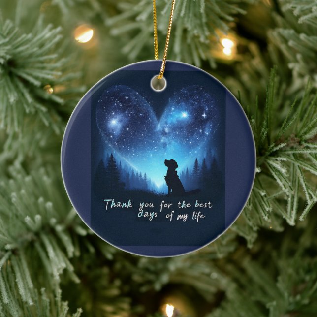 Pet Memorial Ceramic Tree Decoration (Tree)