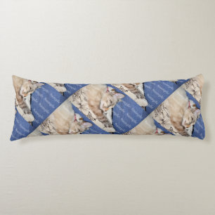 Pet memorial Create your own photo Body Cushion