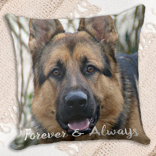 Pet Memorial - Dog Pet Photo - Pet Loss Cushion