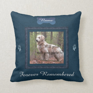 Pet Memorial - Elegant Perfect Memories Cushion