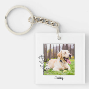 Pet Memorial Favour Loss of Dog or Cat Key Ring
