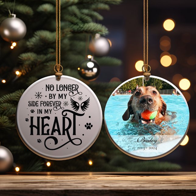 Pet Memorial Gift Personalised Dog Memorial Ceramic Tree Decoration (Creator Uploaded)