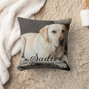 Pet Memorial Gifts for Dogs Cushion