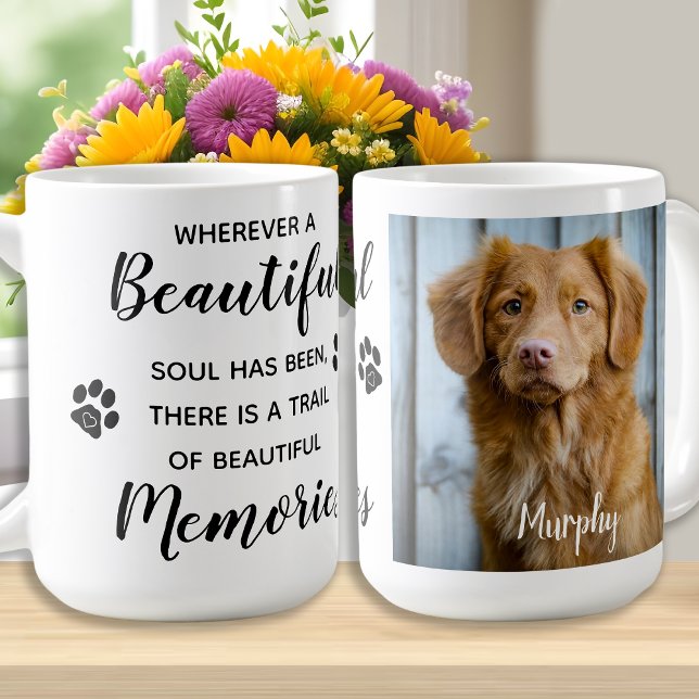 Pet Memorial Keepsake Photo Coffee Mug (Creator Uploaded)