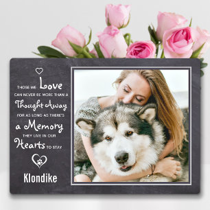 Pet Memorial Keepsake - Sympathy Gift Remembrance Plaque