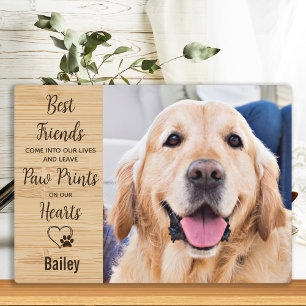 Pet Memorial Personalised Dog Photo Plaque