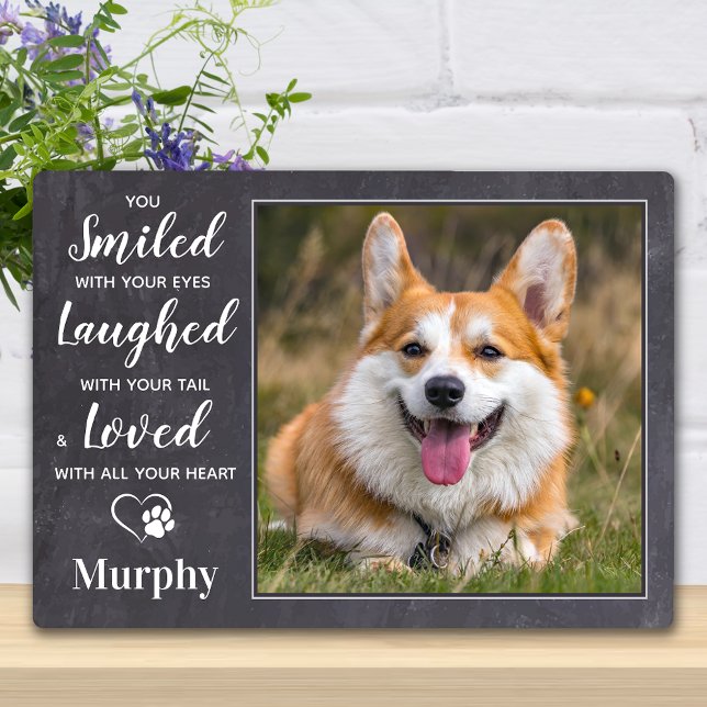 Pet Memorial Personalised Dog Remembrance Photo Plaque (Creator Uploaded)