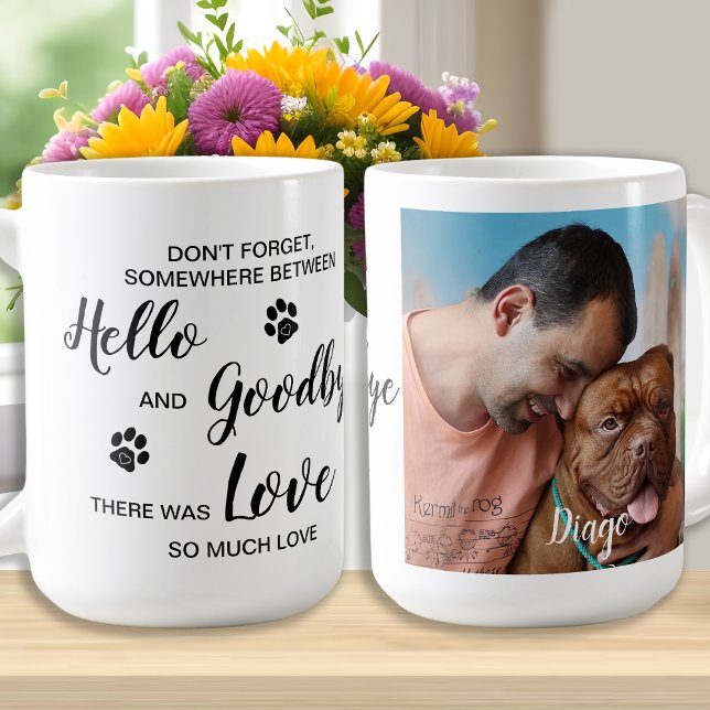 Pet Memorial Personalised Photo Coffee Mug (Creator Uploaded)