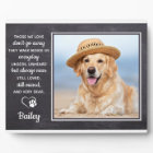 Pet Memorial Pet Loss Gift Personalised Dog Photo