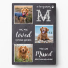 Pet Memorial Pet Loss Keepsake Dog Photo Collage