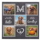 Pet Memorial Pet Loss Personalised Photo Collage