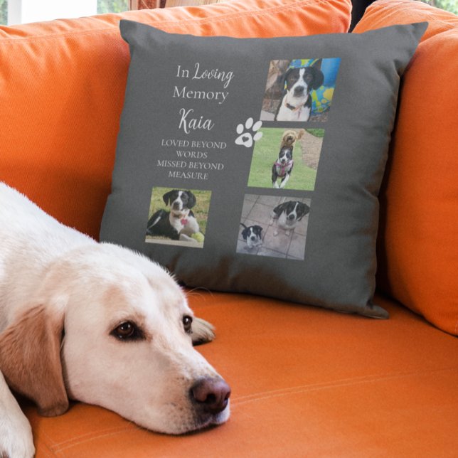Pet Memorial Photo Keepsake Personalised    Cushion (Creator Uploaded)