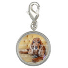 Pet memorial photo PERSONALIZE round