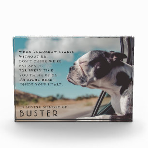 Pet Memorial Photo Poem