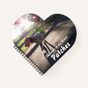 Pet Memorial Photo Template Furever In My Heart Notebook