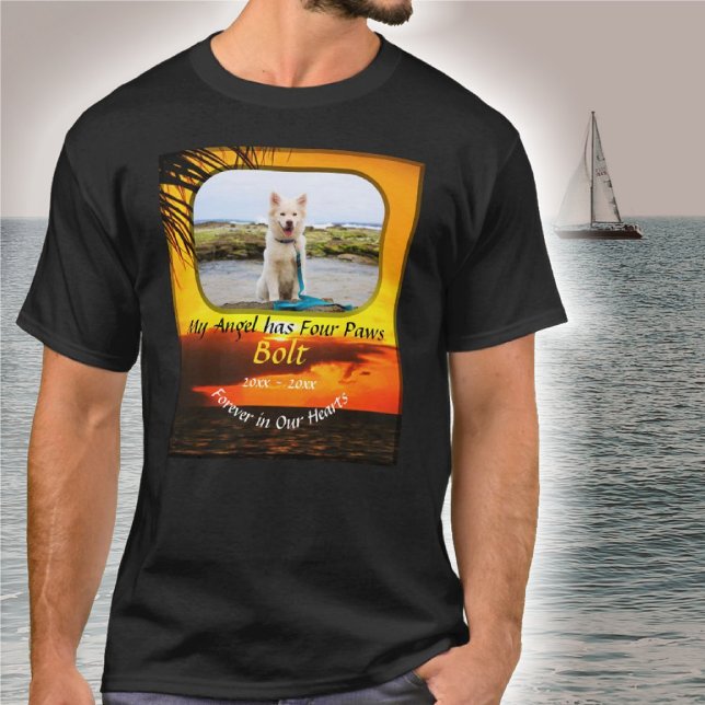 Pet Memorial Sunset 2441 T-Shirt (Creator Uploaded)