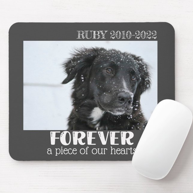 Pet Memorial Sympathy Photo Mouse Mat (Pet memorial mouse pad)