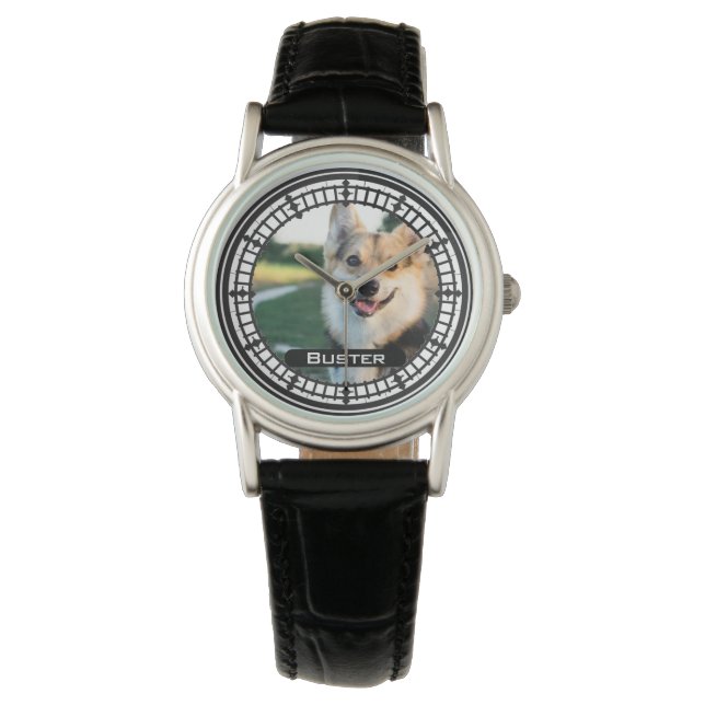 Pet Memory. Your Pet Photo on a Ladies Watch (Front)
