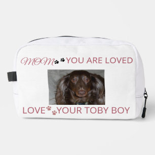 Pet Mum Heartfelt Photo Carryall Dopp Kit
