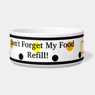 Pet Name Orange Yellow Polka Dots Humour
