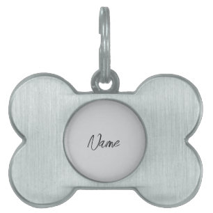 Pet name tag