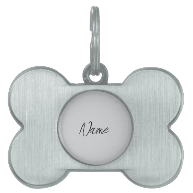 Pet name tag (Front)