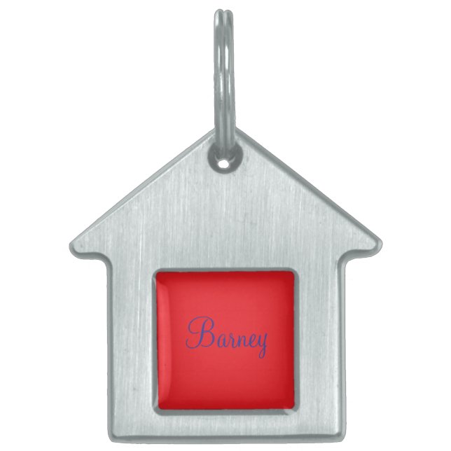 Pet name tag (Front)